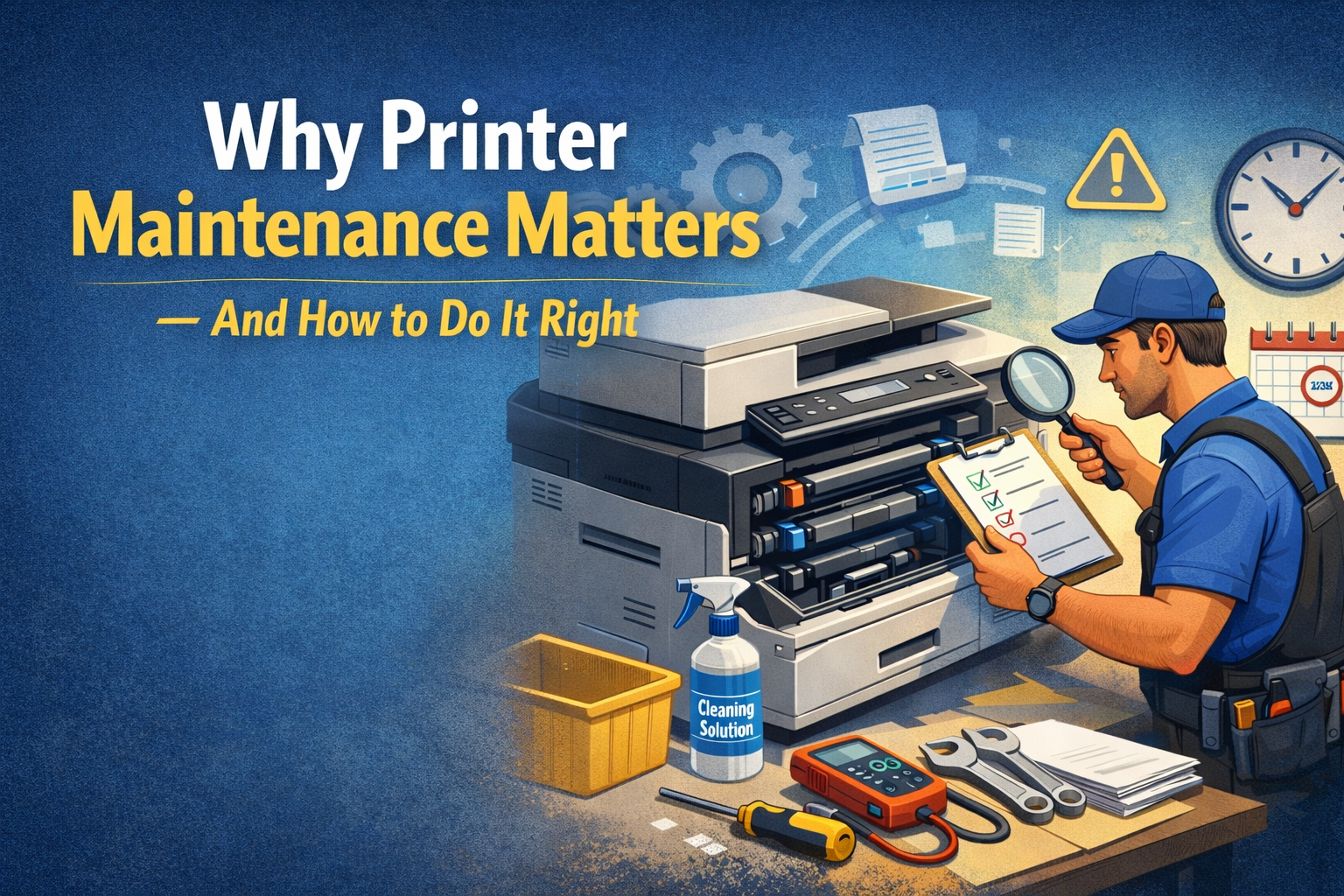 Why Printer Maintenance Matters — And How to Do It Right